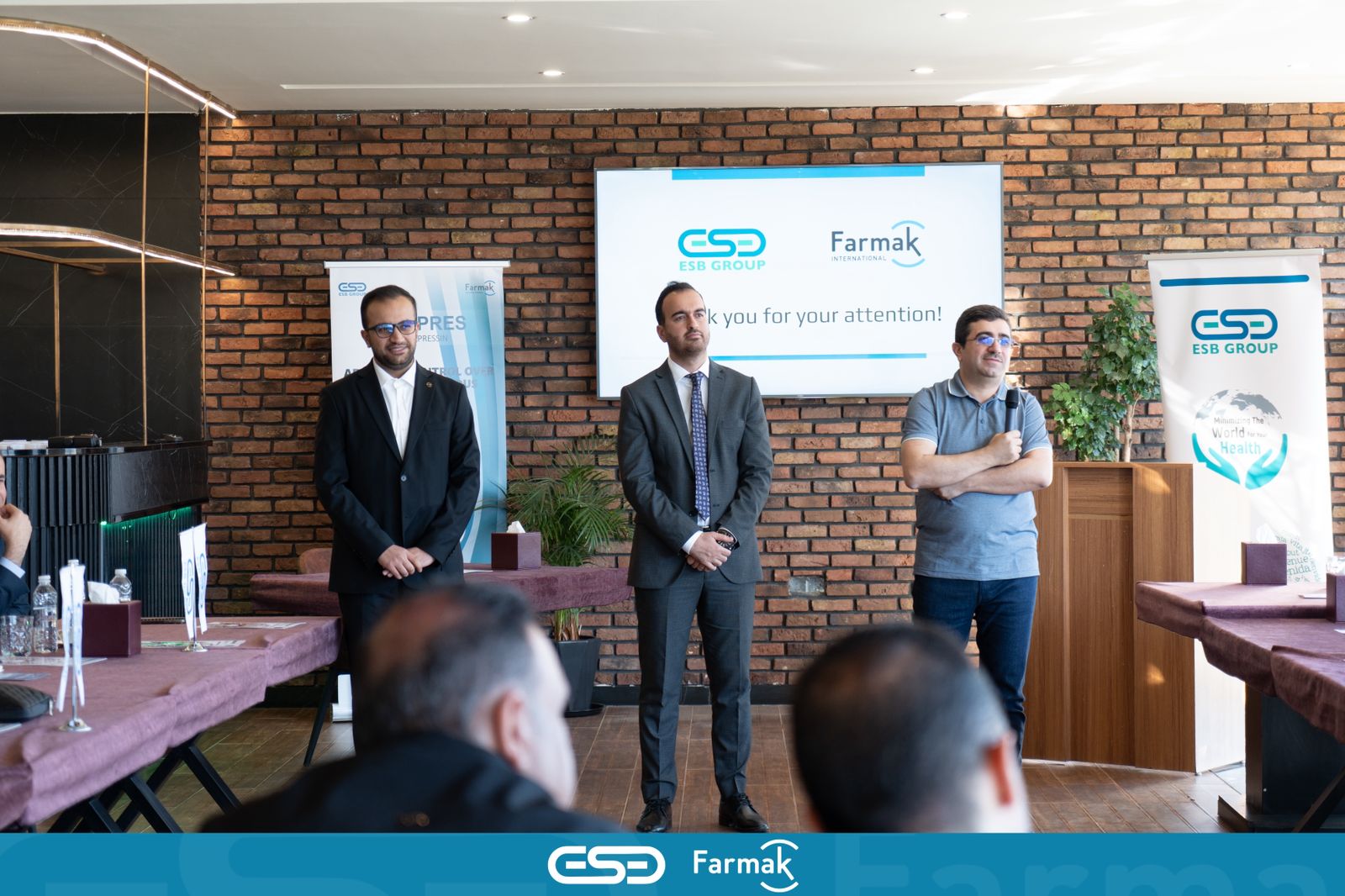 ESB Group organized a Round Table Discussion for doctors in Duhok